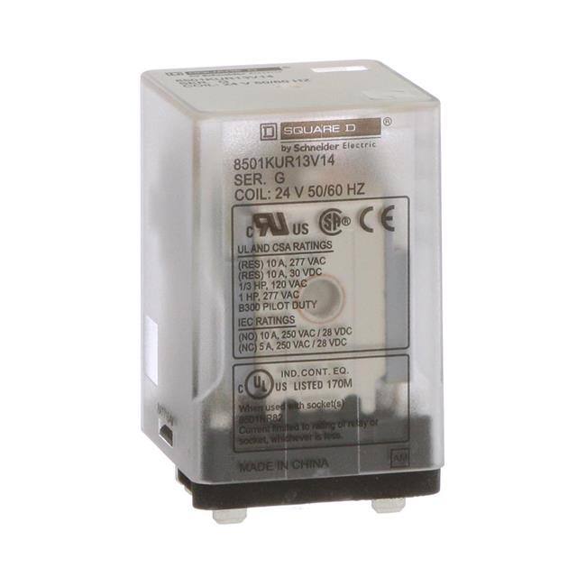 8501KUR13V14 Schneider Electric  Power Relays Over 2 Amps